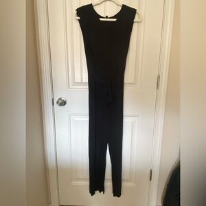 Steve Madden Black Jumpsuit Sleek Minimalist Design
